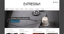 Desktop Screenshot of expressivahomem.com.br